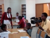 A regular library user encouraged his mother, a reporter for Ethiopian TV to cover the library. 