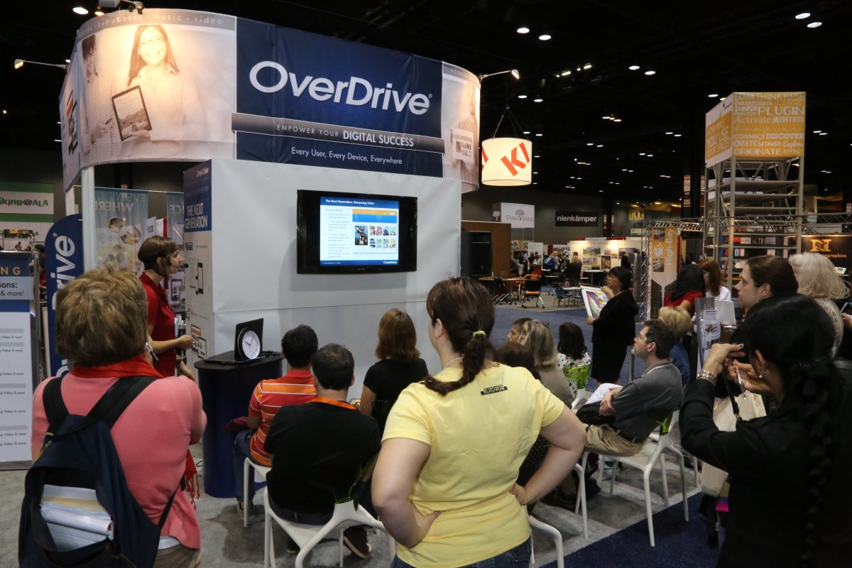 Overdrive at 2013 Exhibit Hall