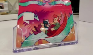 Library card featuring Nimona at Richland Library