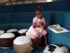 This four-year-old girl came to the library daily.