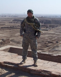 US Army Sergeant Luke Herbst, Iraq, 2006.