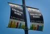New Orleans Public Library banner in Broadmoor.