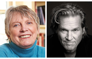 Lois Lowry (left) and Jeff Bridges (right) headline the 2014 ALA President's Program in Las Vegas