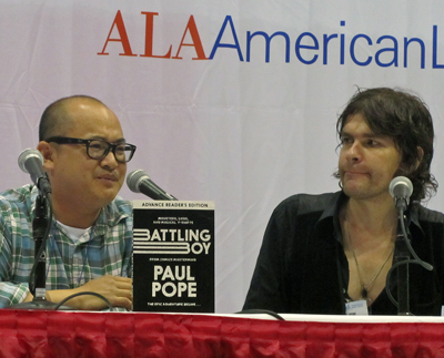 Thien Pham (left) and Paul Pope