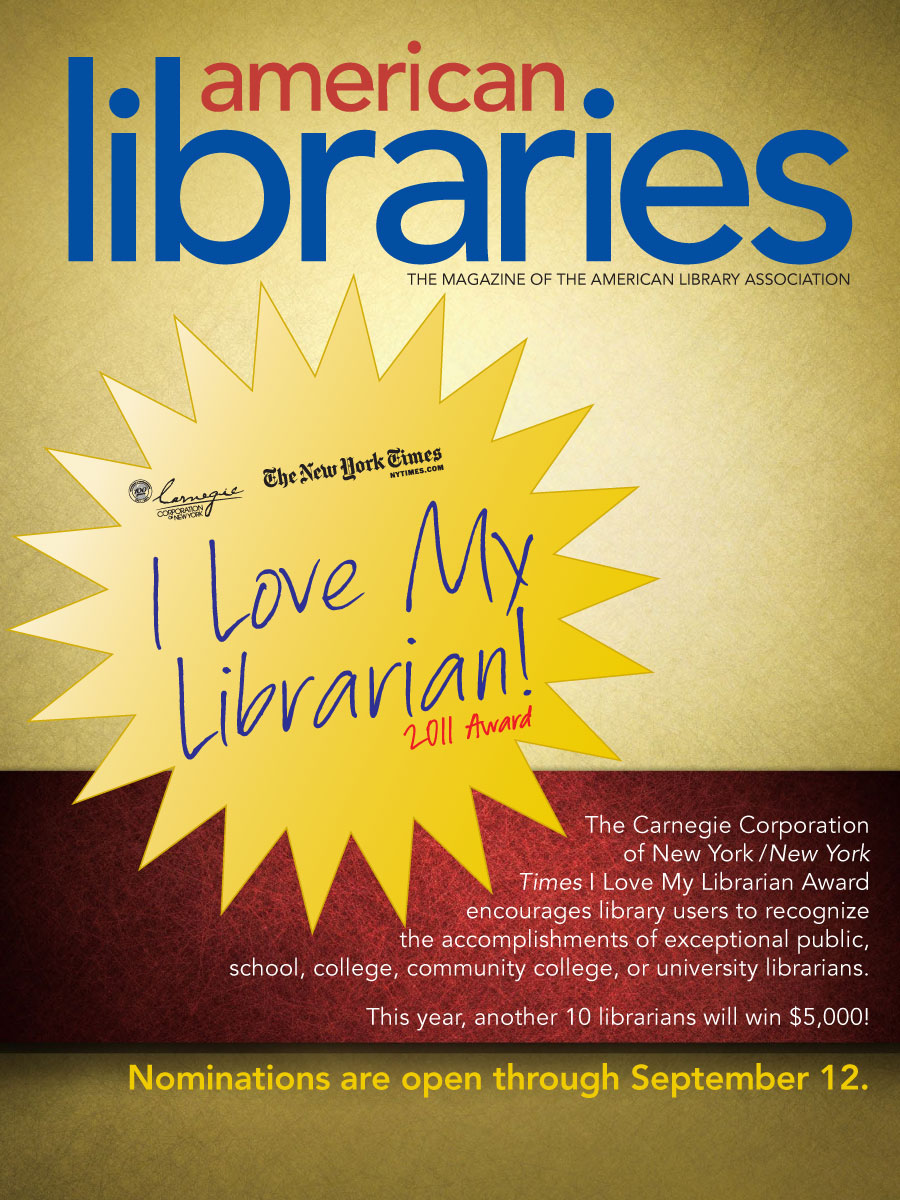 I Love My Librarian 2010 Awards