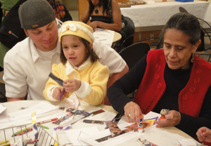 Fostering creativity with crafts at Denver Public Library's Community Learning Plazas (Photo: Will Chan)