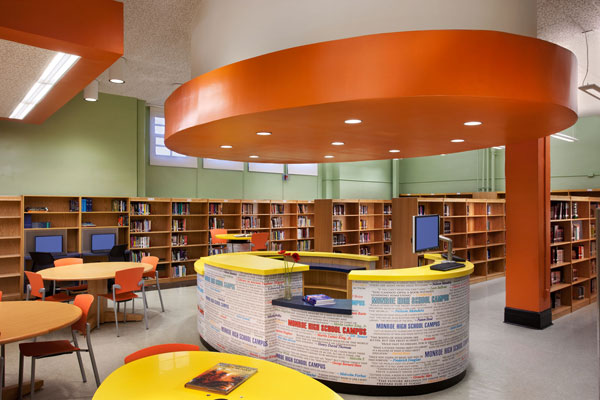 Monroe High School Campus Library, New York City