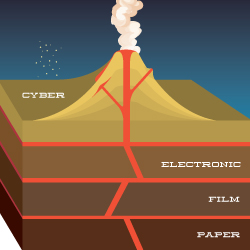 In recent years, the plates underlying media “continents” began to shift, knocking them into one another. A Cyber continent began to engulf the others and bring a new ecosystem to life.