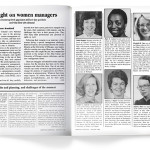 An article titled "Spotlight on Women Managers" that was featured in the January 1985 issue of American Libraries.