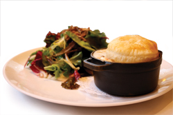 Duck confit pot pie at Atwood; photo: Michelle Banovic