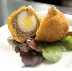 Scotch egg at The Gage; photo: The Gage