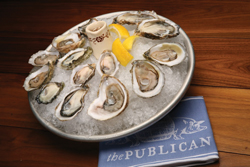 Oysters at The Publican; photo: Marc Hauser