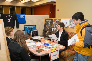 Students at the University of Pennsylvania's Weigle Information Commons 