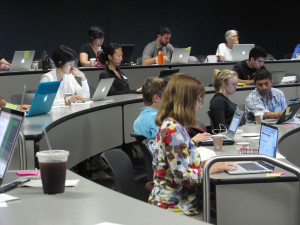 In the past year, Stanford University Libraries has offered four coding workshops to its graduate students. Dozens of students and faculty attend each of these weekend-long training sessions to learn the basics of coding.