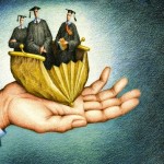Between 1993–2012, average student debt rose from $9,450 to $29,400. Additionally, the number of seniors graduating with loans has increased from 47% to 71%.