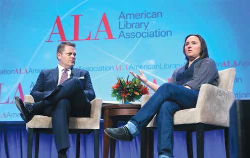 Nick Offerman and Sarah Vowell