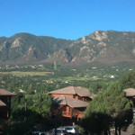 The view from Cheyenne Mountain Resort, Colorado Springs, Colo. (Photo by James LaRue)