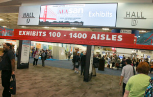 The exhibit hall entrance at the 2015 ALA Annual Conference in San Francisco (photo: Curtis Compton).
