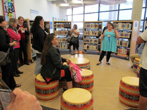 IILF delegates at the Winnipeg Public Library