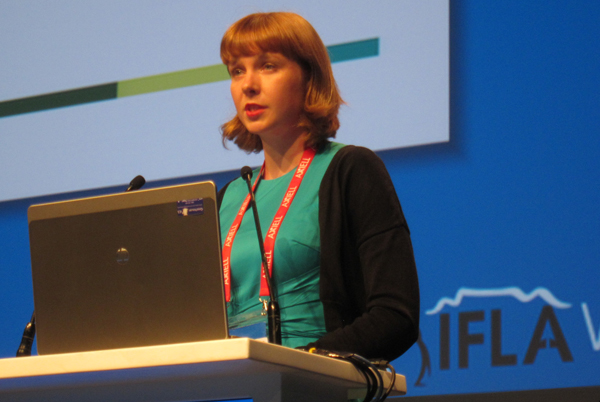 Julia Brungs, IFLA policy and projects officer