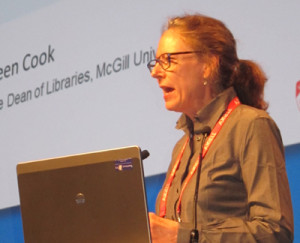 Colleen Cook, dean of libraries at McGill University in Montreal