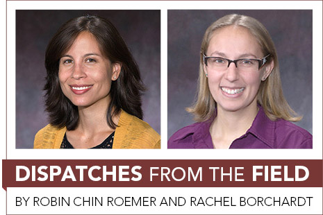 Robin Chin Roemer and Rachel Borchardt