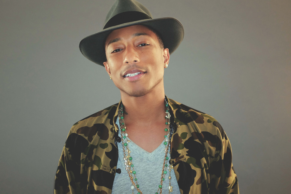 Singer, songwriter, producer, and now children’s book author Pharrell Williams. Photo: Mimi Valdes