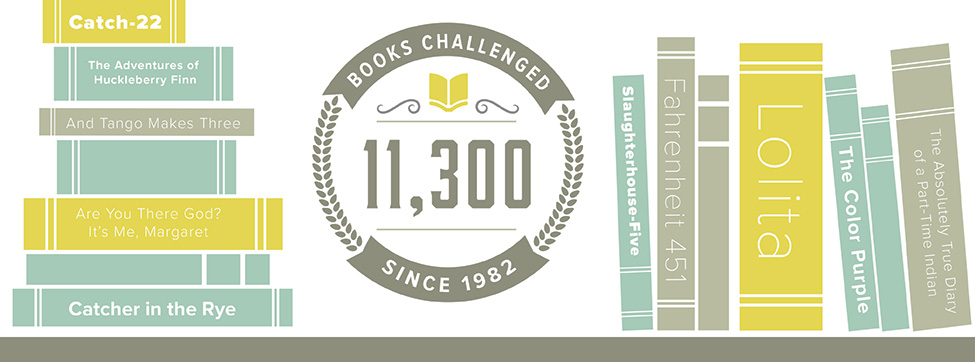 11,300 books challenged since 1982