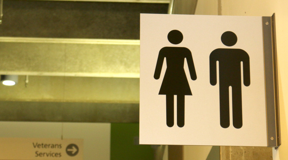 Portland (Oreg.) Community College includes single-stall gender-neutral restrooms in all of its libraries and new campus buildings.