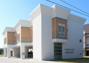 The newly built Grand Isle Library, which reopened in 2012.  <span class="credit">Photo: Jefferson Parish Library</span>