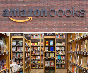 The Amazon bookstore in Seattle.