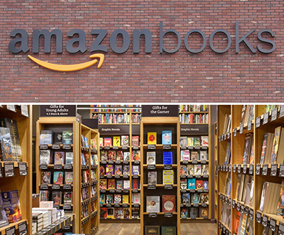 The Amazon bookstore in Seattle.