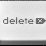 Delete button, detail (Photo by Ervins Strauhmanis)