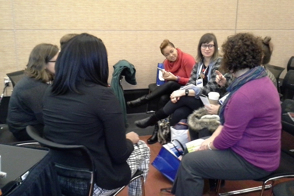 Group discussion at Midwinter