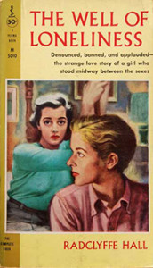 The Well of Loneliness, a 1928 lesbian novel by the British author Radclyffe Hall, was one of the books condemned by the National Organization for Decent Literature