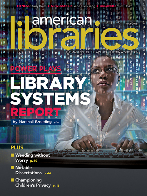 American Libraries May 2016 cover