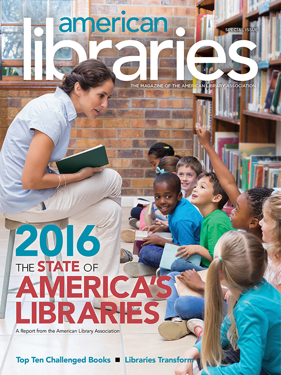 Cover of The State of America's Libraries 2016