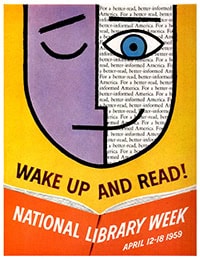 ALA poster, National Library Week 1959