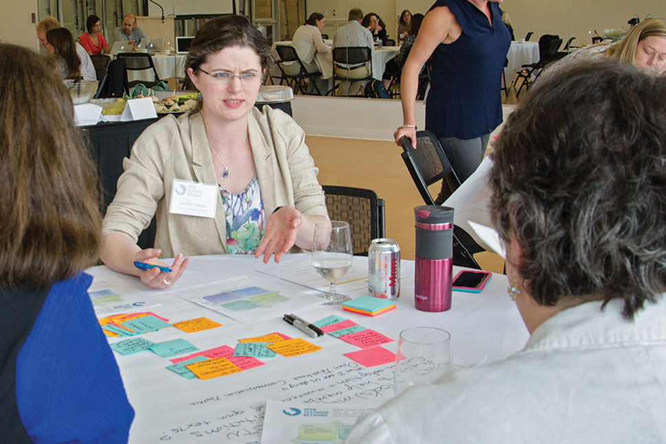At the Open Textbook Network’s Summer Institute, members build community and address obstacles to advancing open educational resources on campus. Photo: University of Minnesota