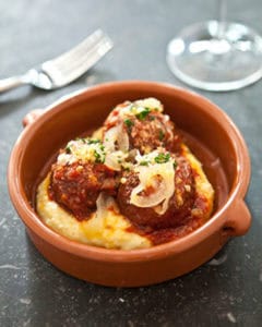 Prato meatballs at Prato