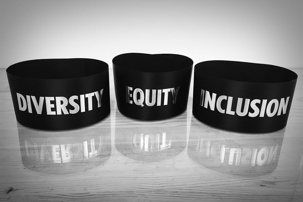 Diversity, Equity, Inclusion armbands