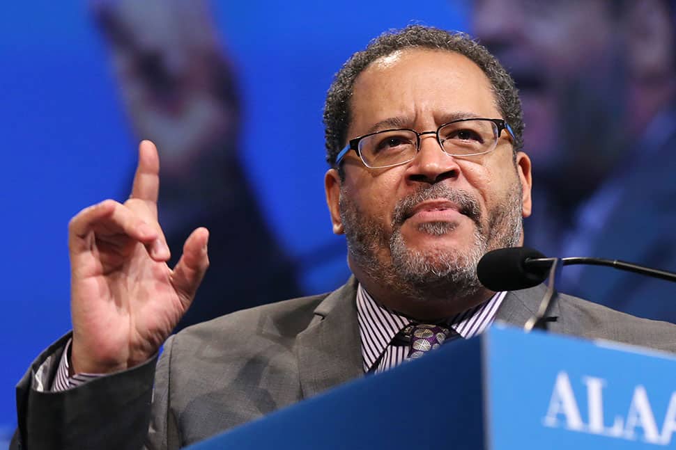 Michael Eric Dyson delivers the keynote address during the Opening General Session.