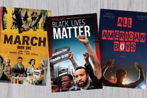 Books from Hennepin County (Minn.) Library's #BlackLivesMatter Reads for Teens list