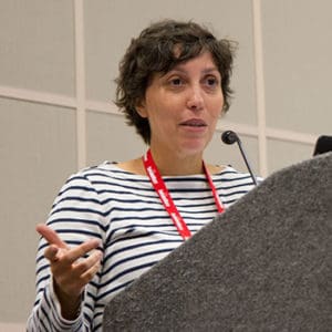 Raphaëlle Bats, an instructor at École Nationale Supérieure des Sciences de l’Information et des Bibliothèques.