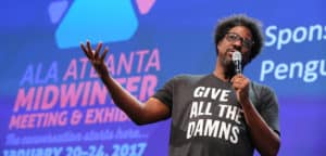 W. Kamau Bell at the 2017 ALA Midwinter Meeting Opening Session