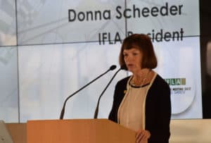 IFLA President Donna Scheeder