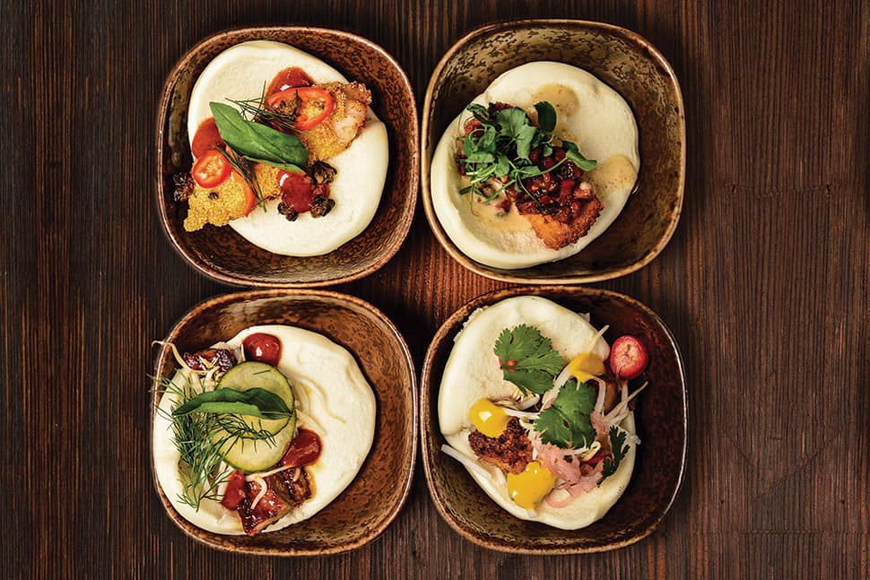 Steam buns at Yusho