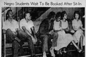 A young Jesse Jackson (center) was one of the Greenville (S.C.) Eight in 1960. Joan Mattison Daniel is third from the right.