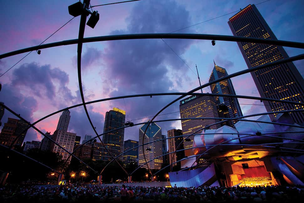 Jay Pritzker Pavilion in Millennium Park