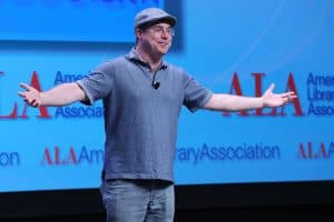 Bestselling author Andy Weir delivers his Auditorium Speaker Series presentation.